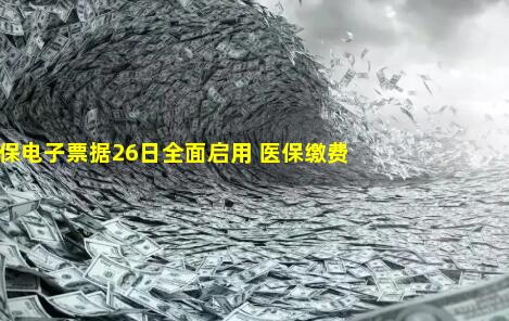 济南医保电子票据26日全面启用 医保缴费全程网办、零跑腿_济南医保电子发票打印